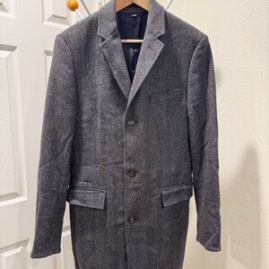 J. Crew Ludlow Scottish Tweed Topcoat